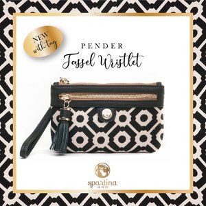 SPARTINA 449 Pender Tassel Wristlet NWT